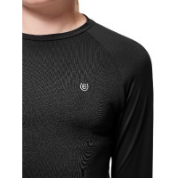 Base Layer Equestrian Stockholm Dynamic Young Rider manches longues Noir Base Layer Equestrian Stockholm Dynamic Young Rider manches longues Noir