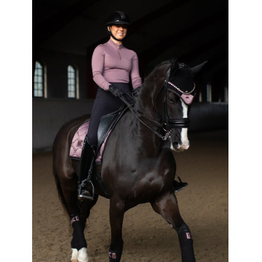Bonnet anti-mouches Equestrian Stockholm Anémone Violet