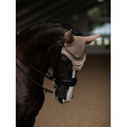 Antivliegen-oornetje Equestrian Stockholm Champagne Beige