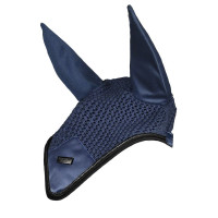 Bonnet anti-mouches Equestrian Stockholm Tout noir scintillant