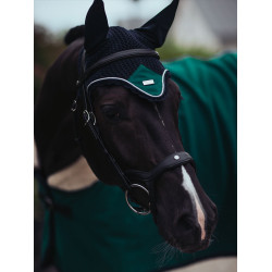 Antivliegen-oornetje Equestrian Stockholm Smaragd Groen Antivliegen-oornetje Equestrian Stockholm Smaragd Groen