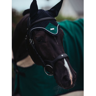 Antivliegen-oornetje Equestrian Stockholm Smaragd Groen Antivliegen-oornetje Equestrian Stockholm Smaragd Groen