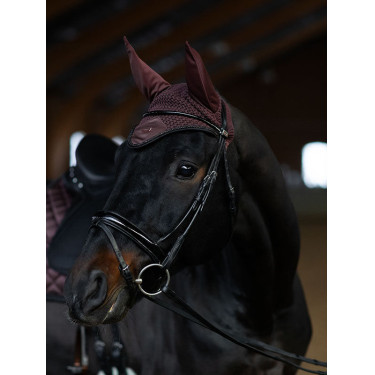 Antivliegen-oornetje Equestrian Stockholm Eindeloze gloed Bruin
