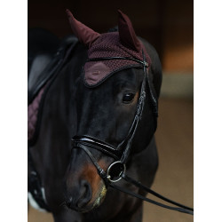 Antivliegen-oornetje Equestrian Stockholm Eindeloze gloed Bruin