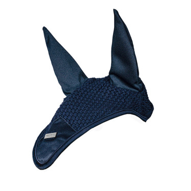 Antivliegen-oornetje Equestrian Stockholm Marine moderne tech Marineblauw