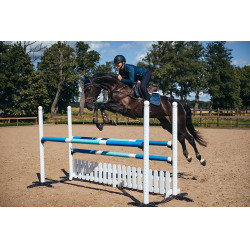 Antivliegen-oornetje Equestrian Stockholm Monaco blauw Antivliegen-oornetje Equestrian Stockholm Monaco blauw