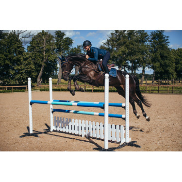 Bonnet anti-mouches Equestrian Stockholm Bleu monaco