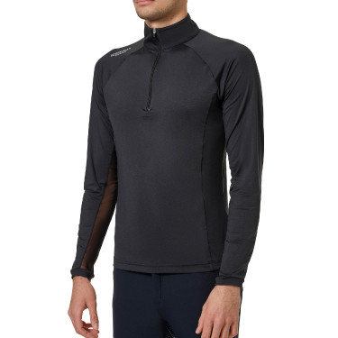 Base Layer Equestrian Stockholm Air Breeze Sunshirt heren Zwart