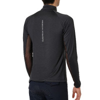 Base Layer Equestrian Stockholm Air Breeze Sunshirt heren Zwart