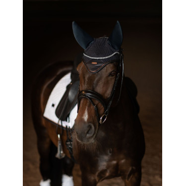 Anti-vliegensjabrak Equestrian Stockholm met geluiddemping Donker oceaan Marineblauw