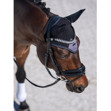 Anti-vliegensjabrak Equestrian Stockholm met geluiddemping Donkerpaars Violet