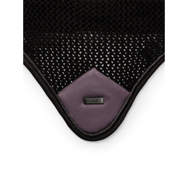 Bonnet anti-mouches Equestrian Stockholm anti-bruit Violet sombre
