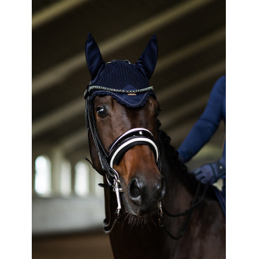 Moderne Equestrian Stockholm vliegenkap Lagune blush Blauw Moderne Equestrian Stockholm vliegenkap Lagune blush Blauw