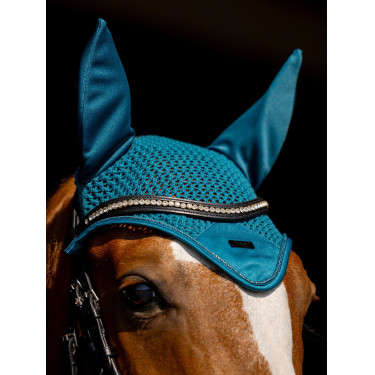 Moderne Equestrian Stockholm vliegenkap Teal blauw