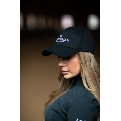Casquette Equestrian Stockholm Noir blanc