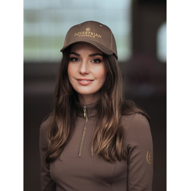 Casquette Equestrian Stockholm Champagne Beige