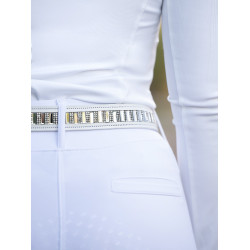 Ceinture Equestrian Stockholm Blanc perfection