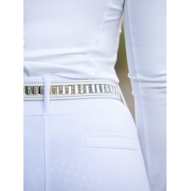 Ceinture Equestrian Stockholm Blanc perfection