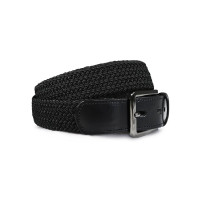 Ceinture tressée Equestrian Stockholm Daily Noir edition