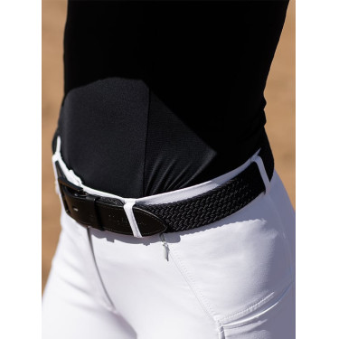 Ceinture tressée Equestrian Stockholm Daily Noir edition