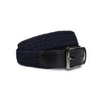 Ceinture tressée Equestrian Stockholm Daily Noir edition