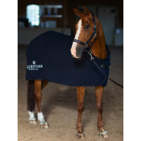 Couverture en laine Equestrian Stockholm moderne et technique Marine modern tech