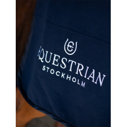 Moderne en technische wollen deken van Equestrian Stockholm Marine moderne tech Moderne en technische wollen deken van Equestrian Stockholm Marine moderne tech