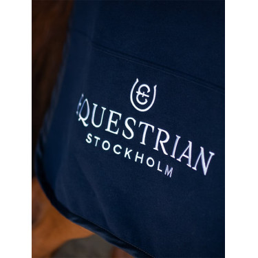 Moderne en technische wollen deken van Equestrian Stockholm Marine moderne tech Moderne en technische wollen deken van Equestrian Stockholm Marine moderne tech