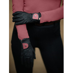 Gants d'équitation Equestrian Stockholm Motion Rose amber