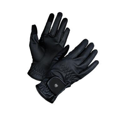 Gants d'équitation Equestrian Stockholm Motion Noir édition Gants d'équitation Equestrian Stockholm Motion Noir édition