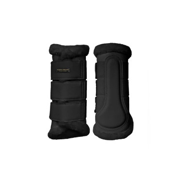 Dressuurbeschermers Equestrian Stockholm Goudzwart