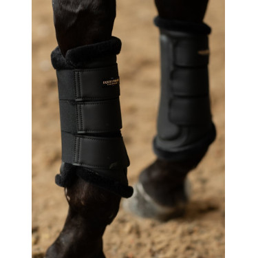 Guêtres de dressage Equestrian Stockholm Noir doré