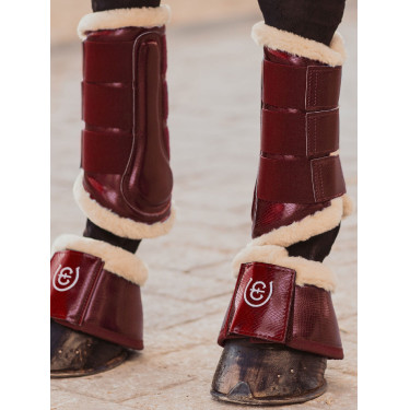 Guêtres de dressage Equestrian Stockholm Bordeaux