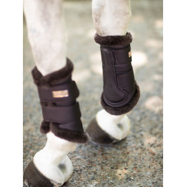 Guêtres de dressage Equestrian Stockholm Moonless night Marron
