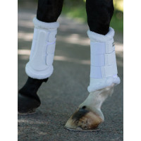 Guêtres de dressage Equestrian Stockholm Blanc argenté