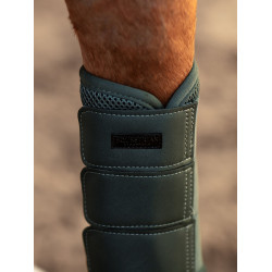 Guêtres de dressage Equestrian Stockholm mesh Vert avenue