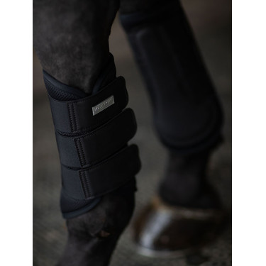 Equestrian Stockholm dressuurbeschermers van mesh Zwarte editie Equestrian Stockholm dressuurbeschermers van mesh Zwarte editie