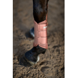 Guêtres de dressage Equestrian Stockholm mesh Coral Rose