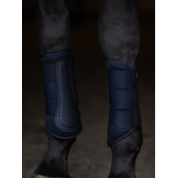 Equestrian Stockholm dressuurbeschermers van mesh Middernachtblauw Marineblauw Equestrian Stockholm dressuurbeschermers van mesh Middernachtblauw Marineblauw