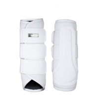 Guêtres de dressage Equestrian Stockholm mesh Blanc argenté Guêtres de dressage Equestrian Stockholm mesh Blanc argenté