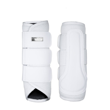 Guêtres de dressage Equestrian Stockholm mesh Blanc argenté
