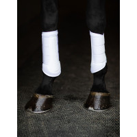 Equestrian Stockholm dressuurbeschermers van mesh Zilverwit Marineblauw