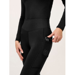 Legging d'équitation Equestrian Stockholm Movement femme Tout noir Legging d'équitation Equestrian Stockholm Movement femme Tout noir