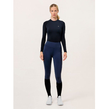 Legging d'équitation Equestrian Stockholm Movement femme Tout marine Bleu marine
