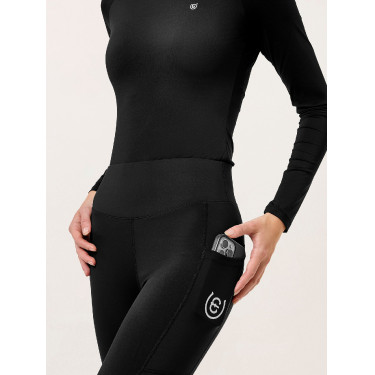 Legging d'équitation Equestrian Stockholm Movement femme Noir édition