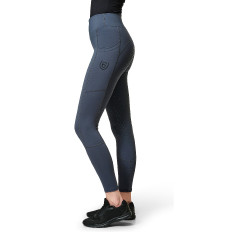 Legging d'équitation Equestrian Stockholm Movement femme Gris Legging d'équitation Equestrian Stockholm Movement femme Gris