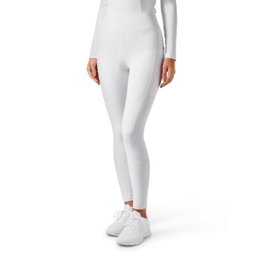 Legging d'équitation Equestrian Stockholm Movement femme Blanc