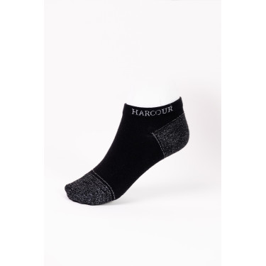 Chaussettes Harcour Aristide par 3 Noir