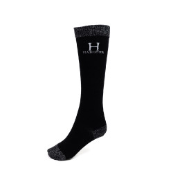Chaussettes Harcour Aristo par 3 Noir