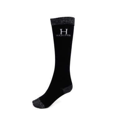 Chaussettes Harcour Aristo par 3 Noir